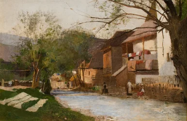  Bank of a brooknMagyar: Patakpartonn